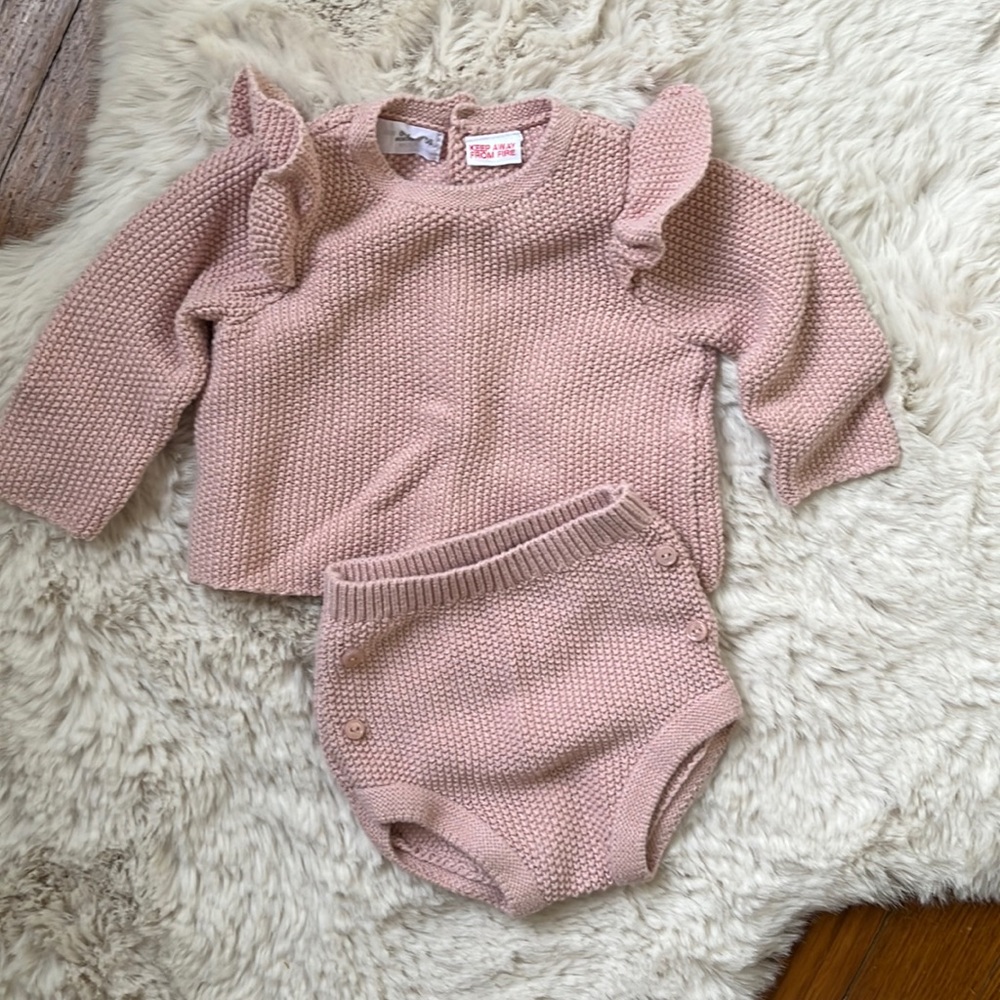 ZARA knit set